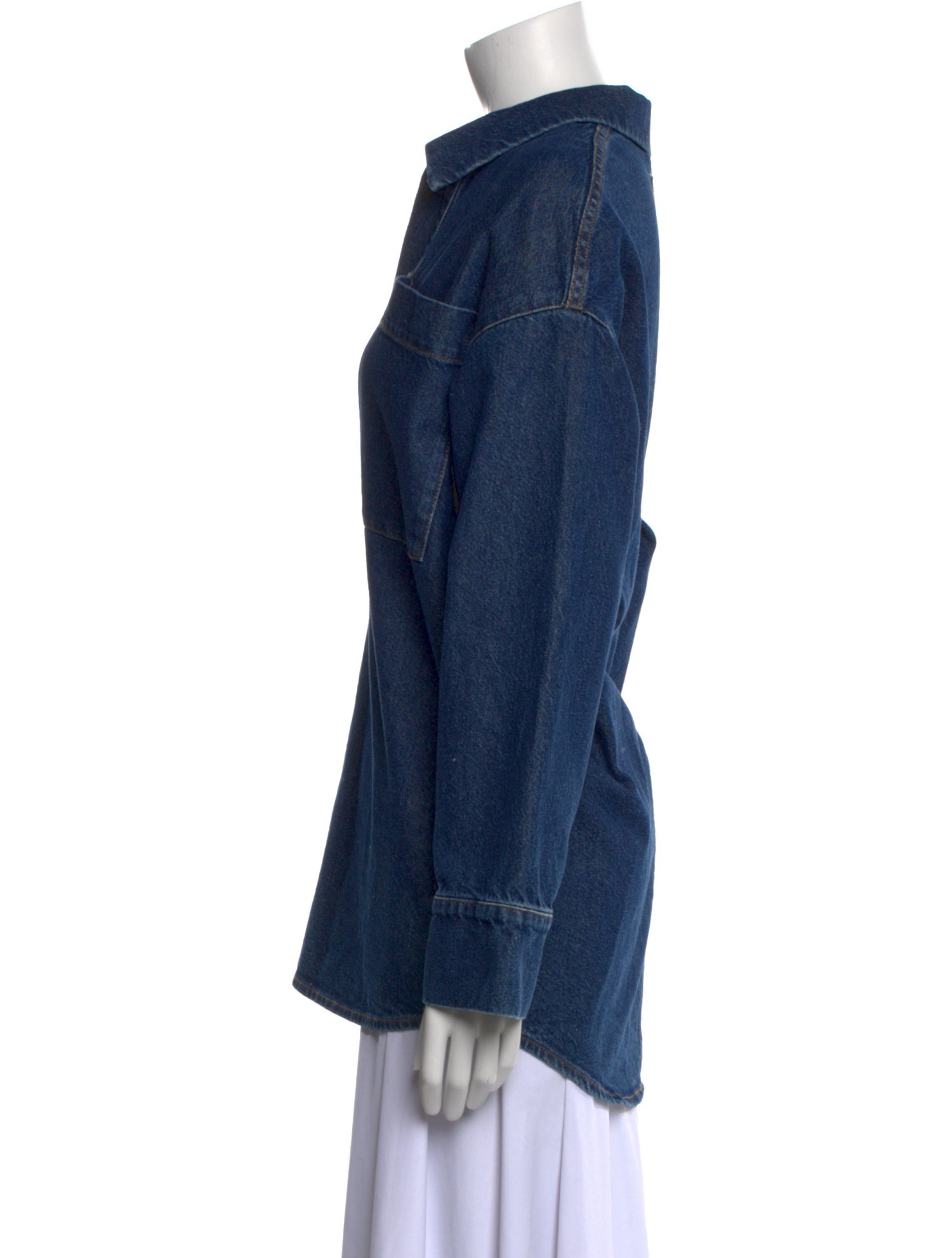 Tove V-Neck Long Sleeve Blouse