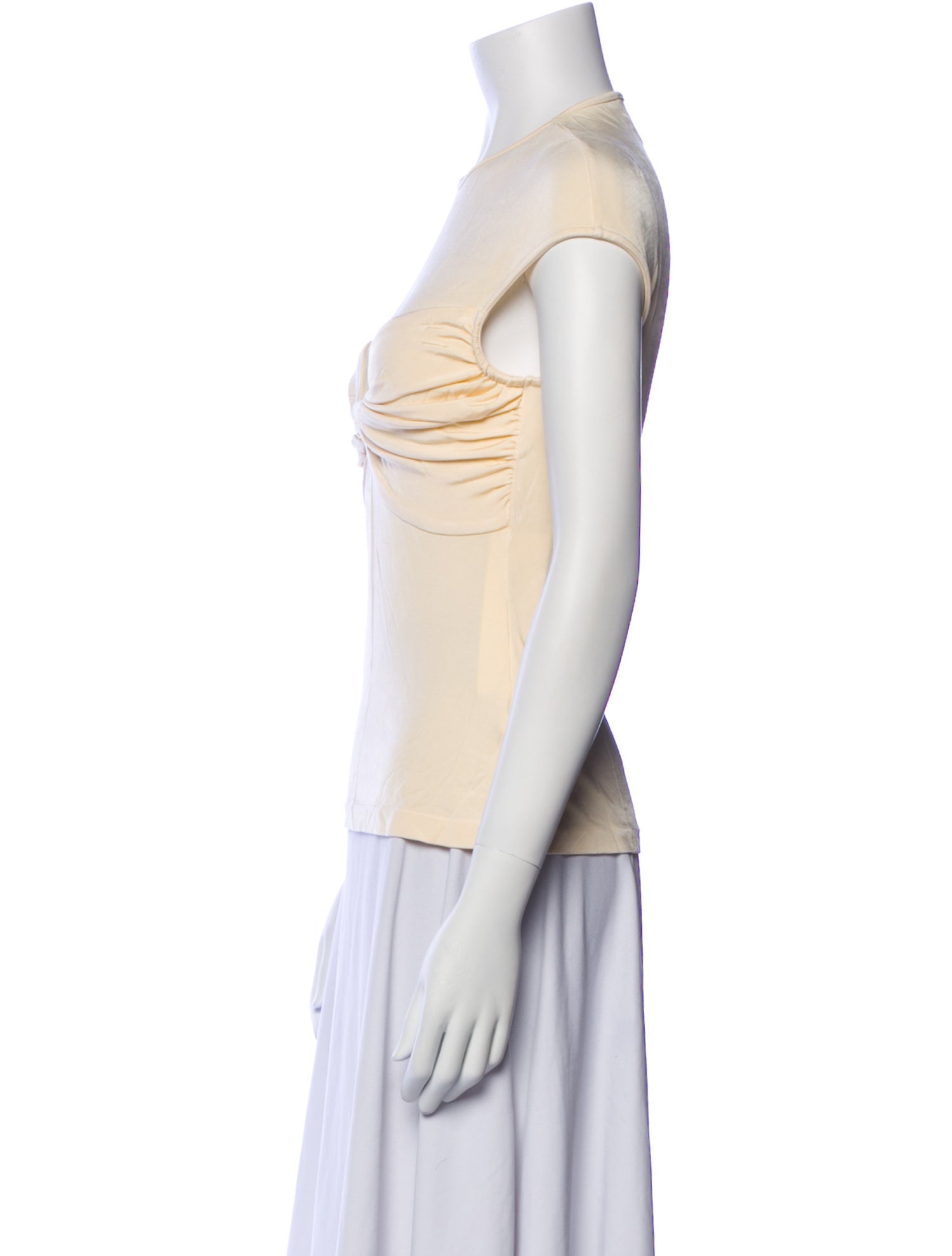 Tove Crew Neck Sleeveless Top