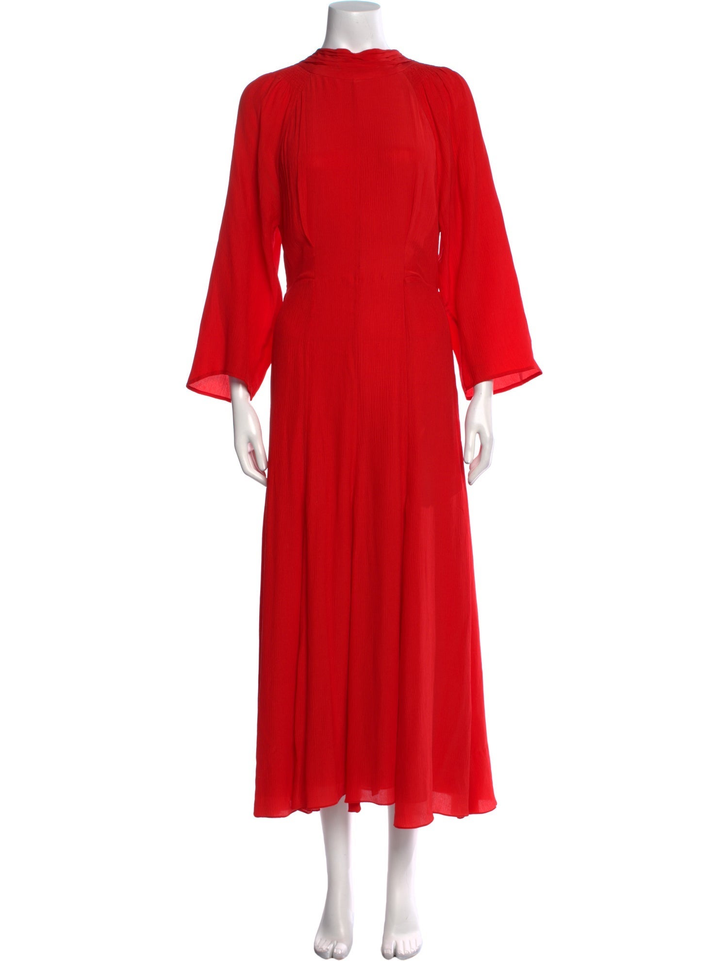 Tove Silk Long Dress