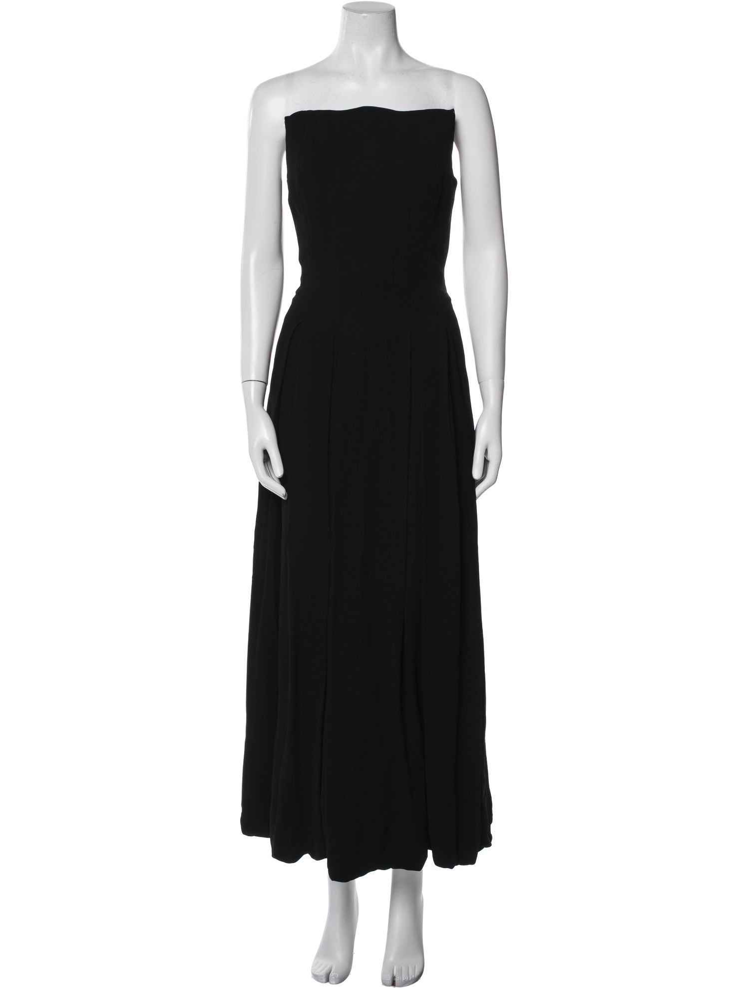 Tove Strapless Midi Length Dress