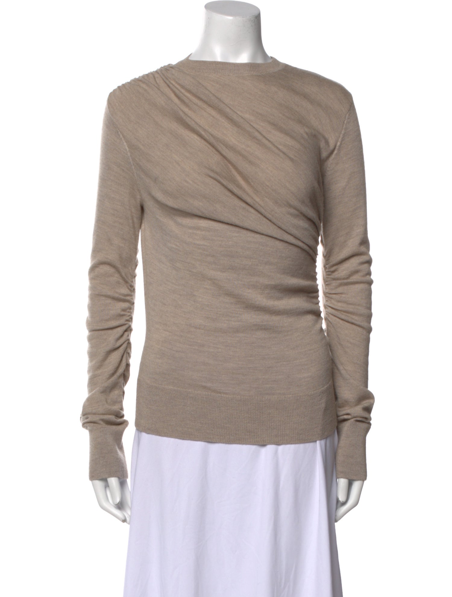 Tove Merino Wool Bateau Neckline Sweater