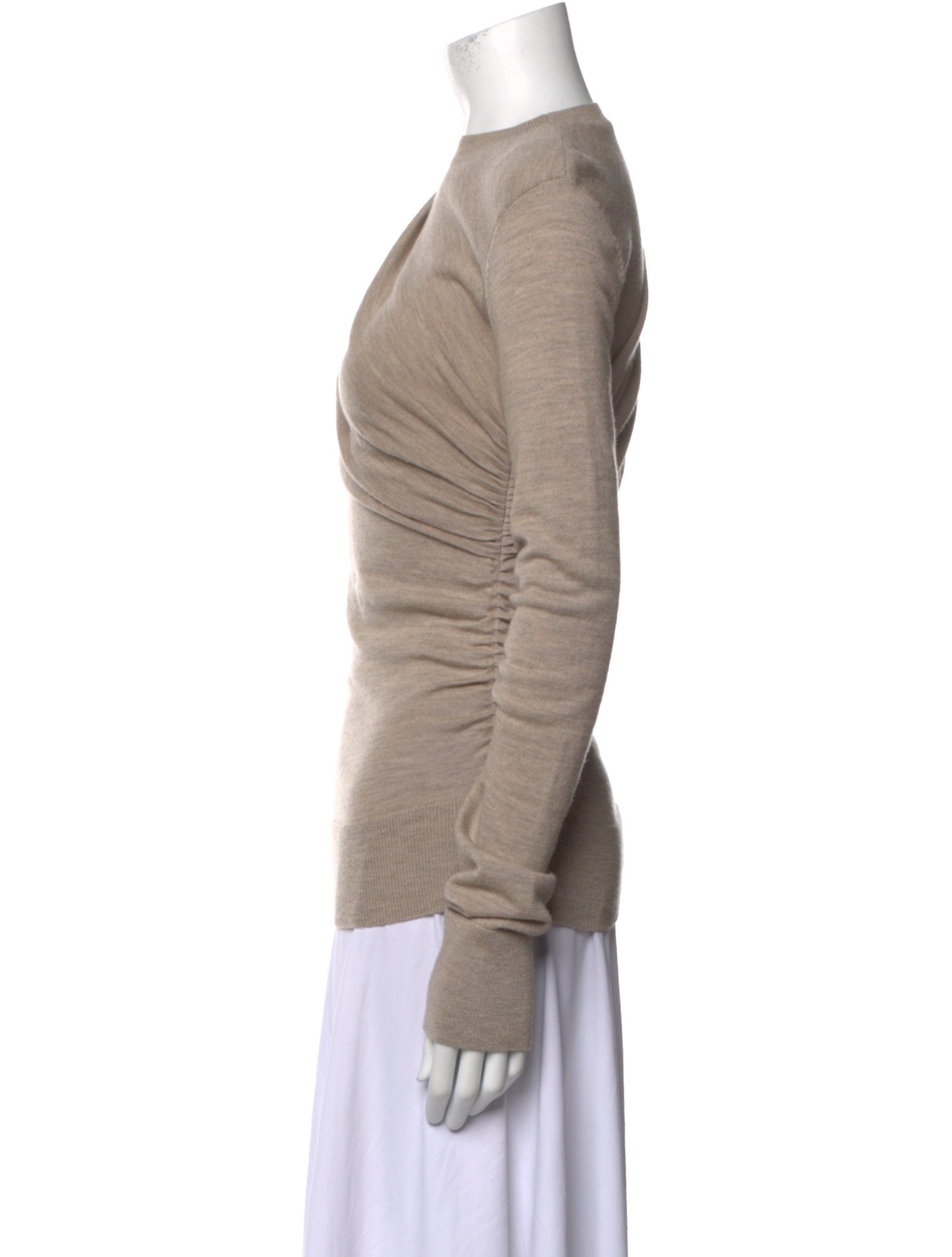 Tove Merino Wool Bateau Neckline Sweater