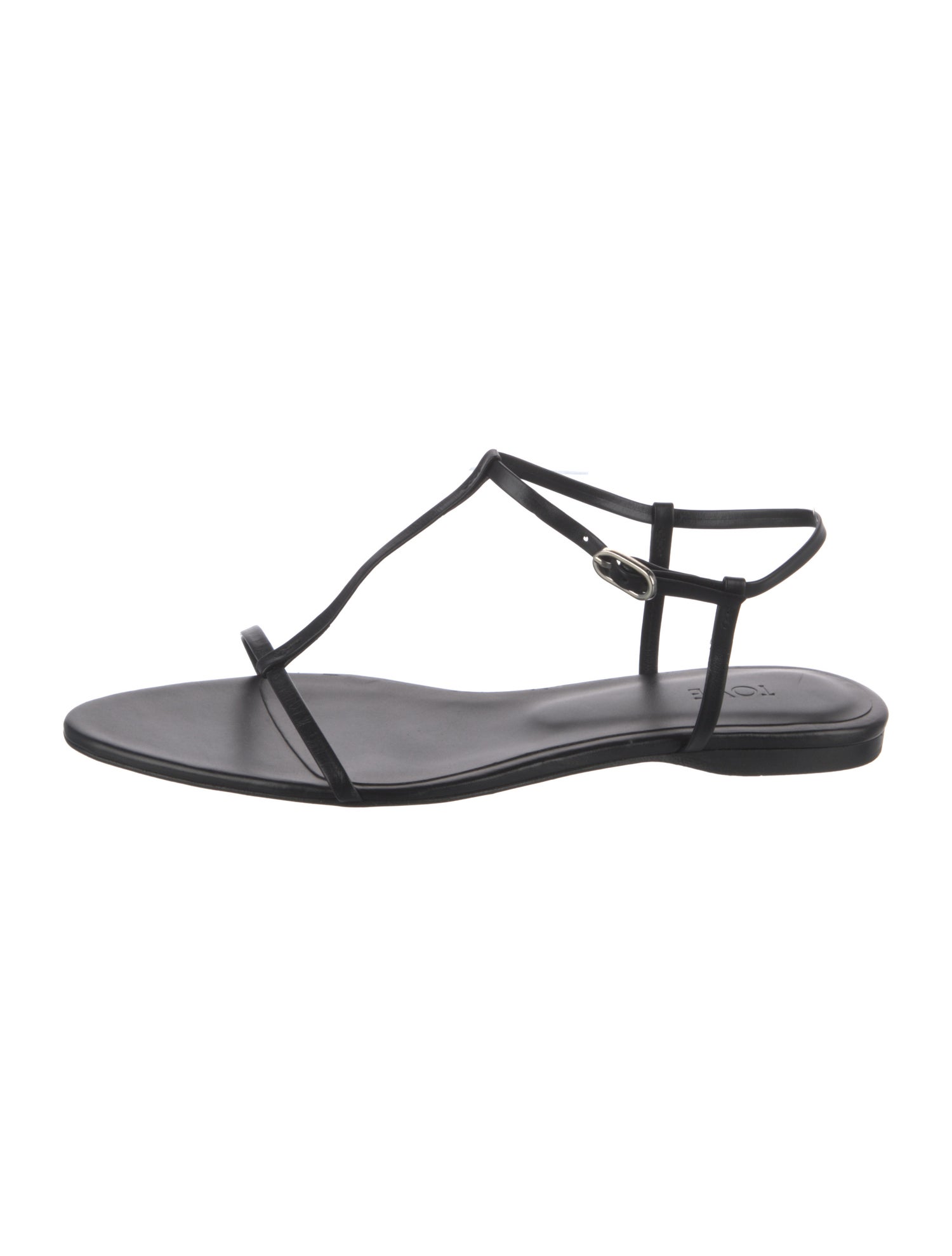 Tove Leather T-Strap Sandals