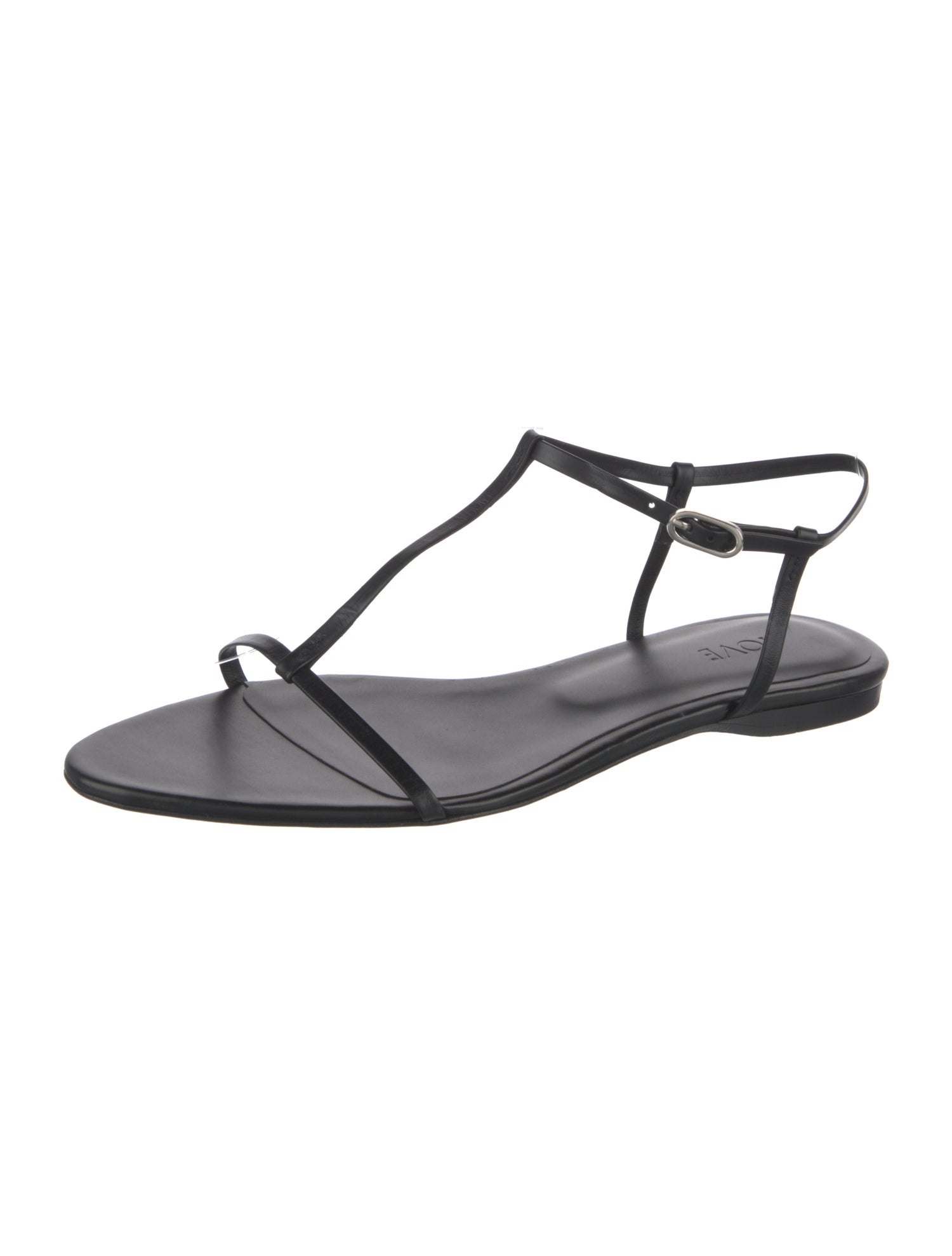 Tove Leather T-Strap Sandals