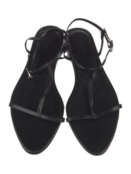 Tove Leather T-Strap Sandals