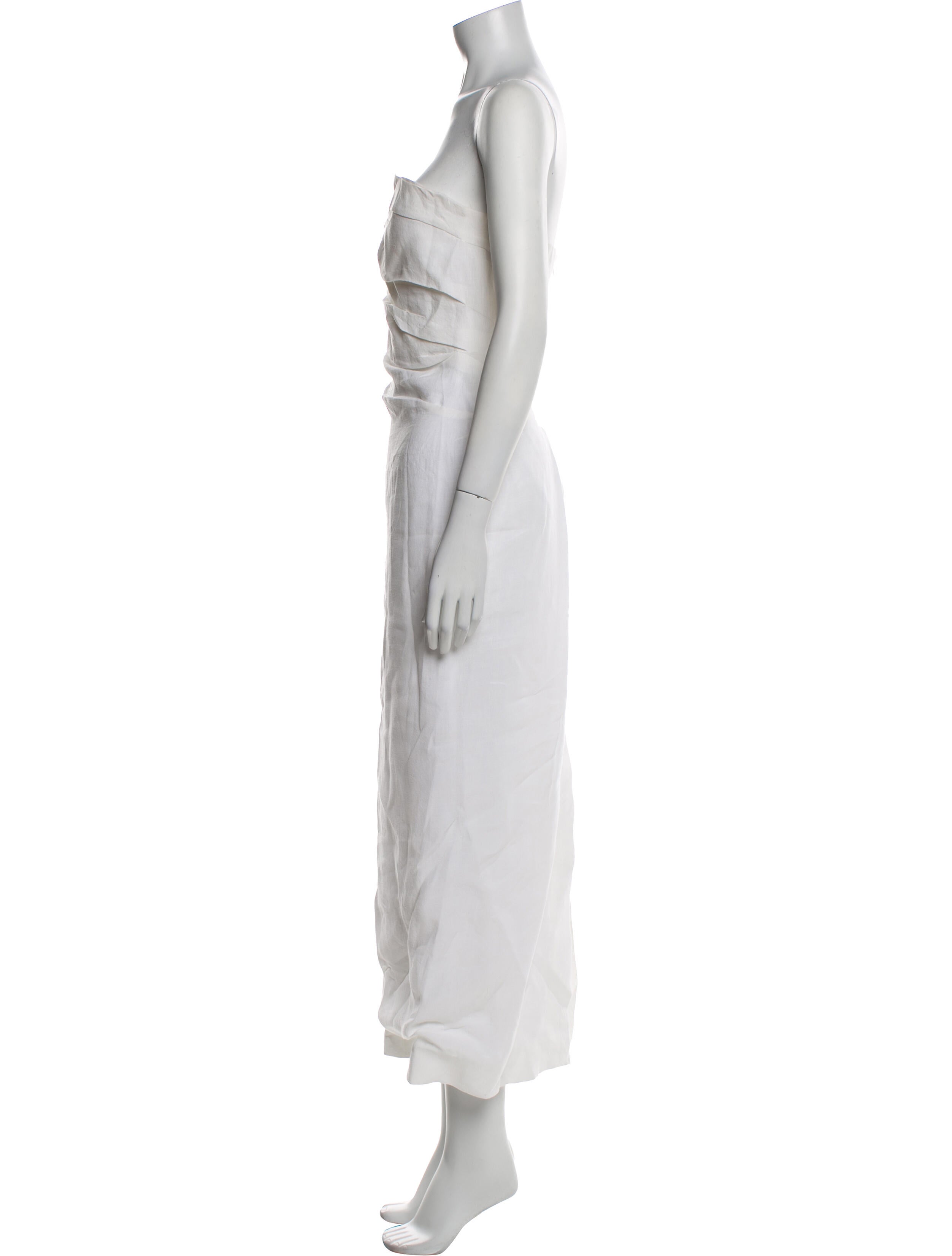 Tove Linen Midi Length Dress