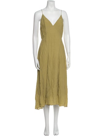 Tove Silk Long Dress