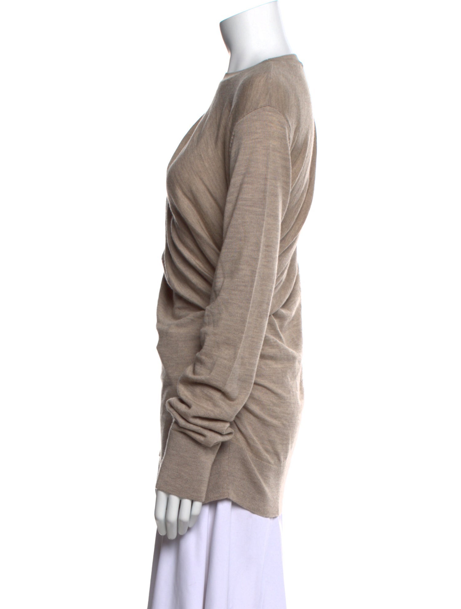 Tove Merino Wool Scoop Neck Sweater