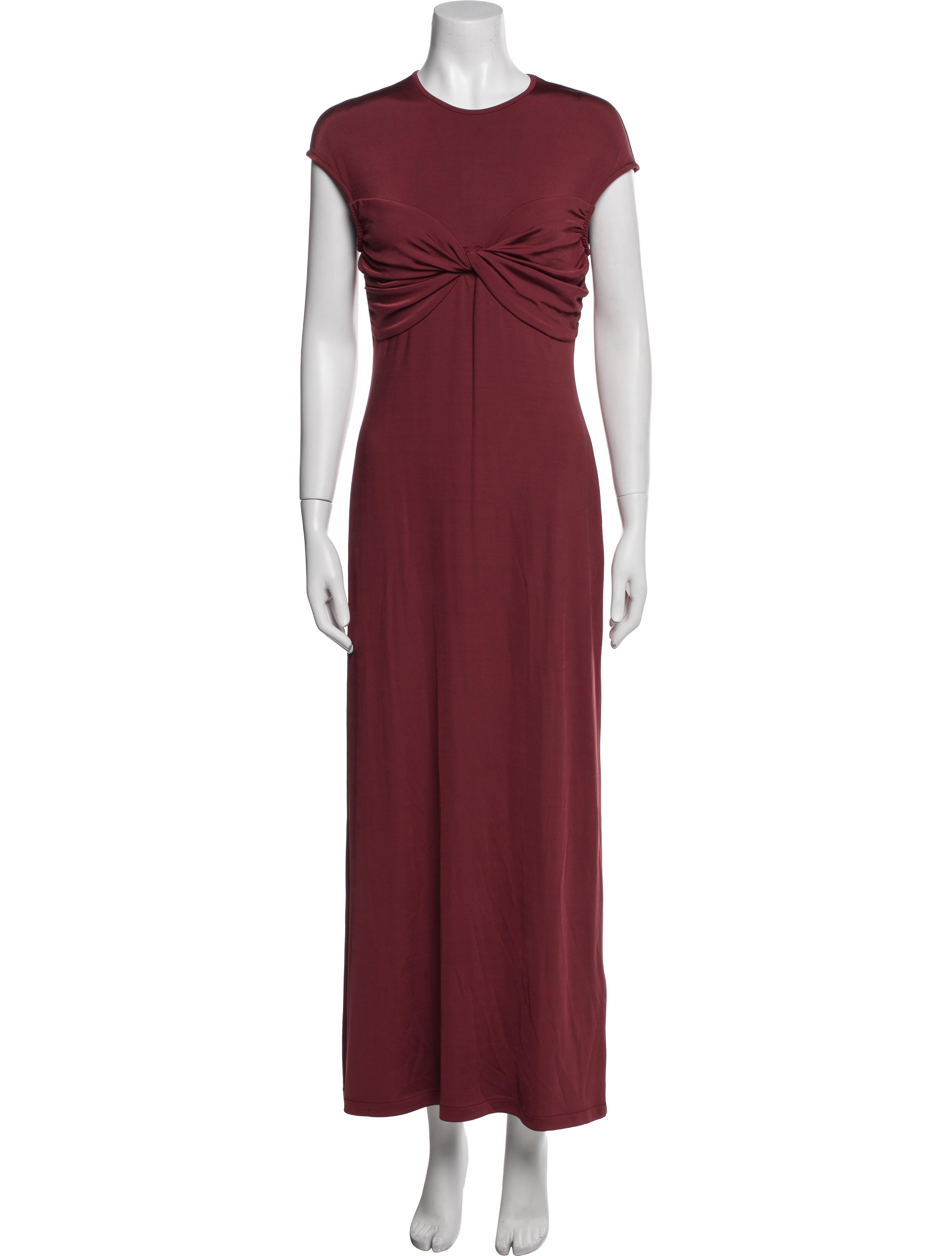 Tove Crew Neck Long Dress