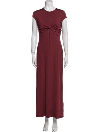 Tove Crew Neck Long Dress