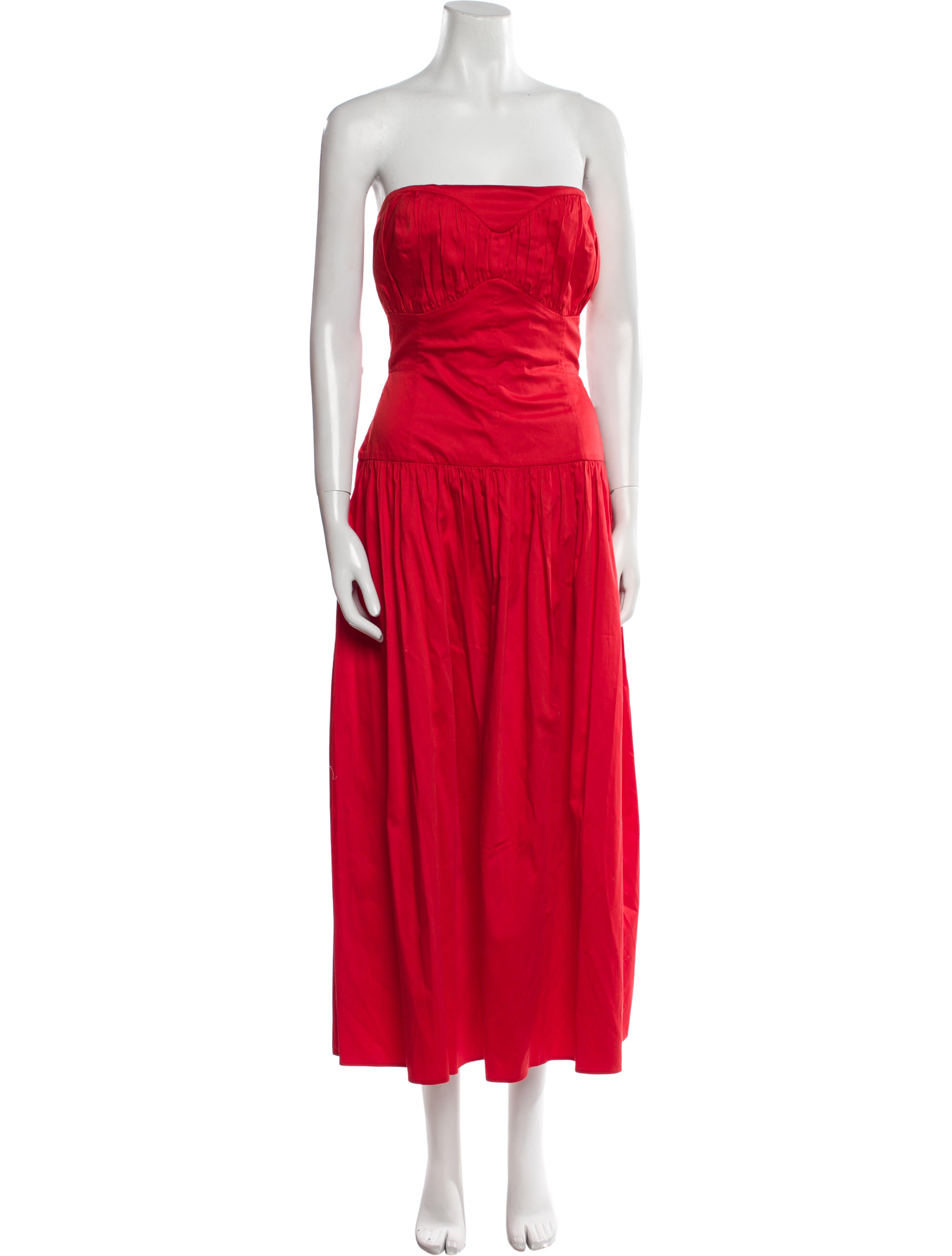 Tove Silk Midi Length Dress