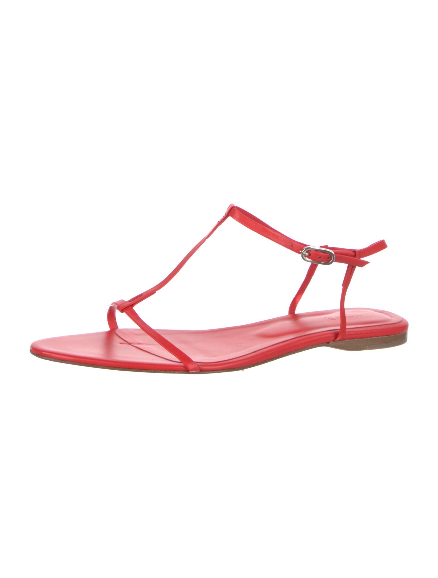 Tove Leather T-Strap Sandals