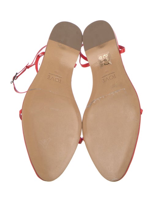 Tove Leather T-Strap Sandals