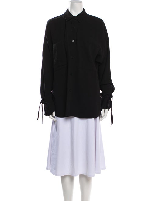 Tove Long Sleeve Button-Up Top