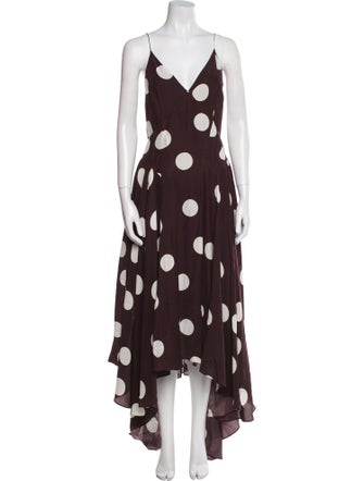 Tove Silk Midi Length Dress