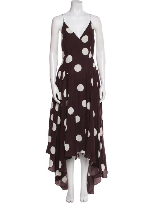 Tove Silk Midi Length Dress