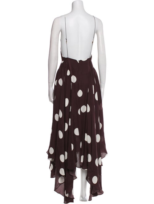 Tove Silk Midi Length Dress