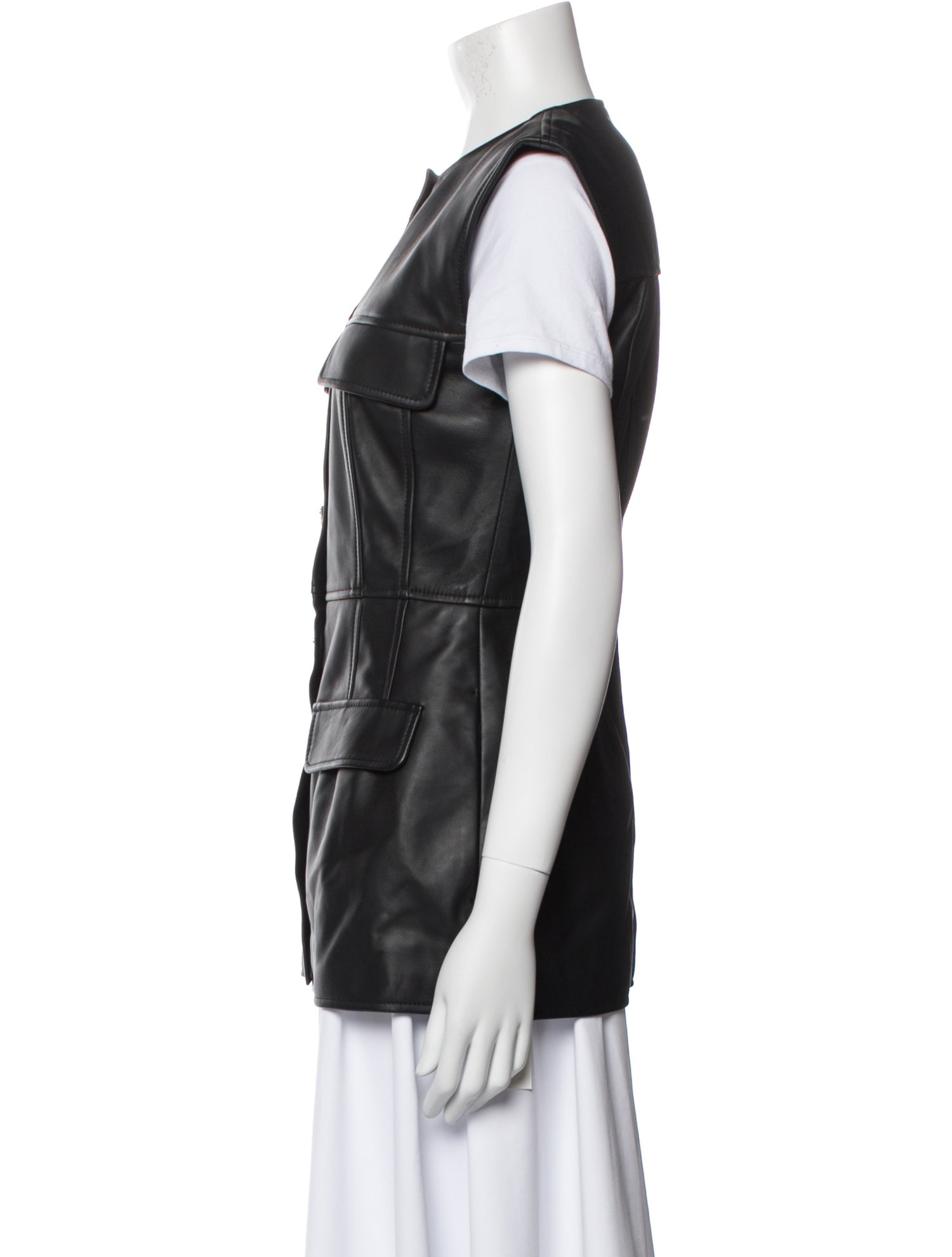 Tove Leather Vest