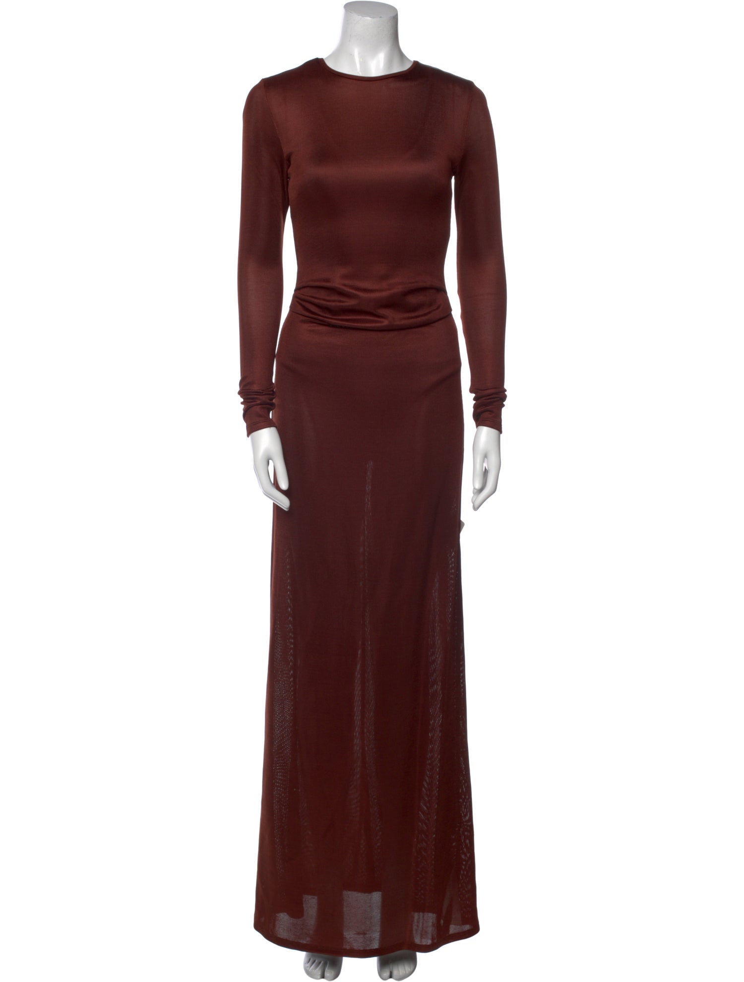 Tove Crew Neck Long Dress w/ Tags