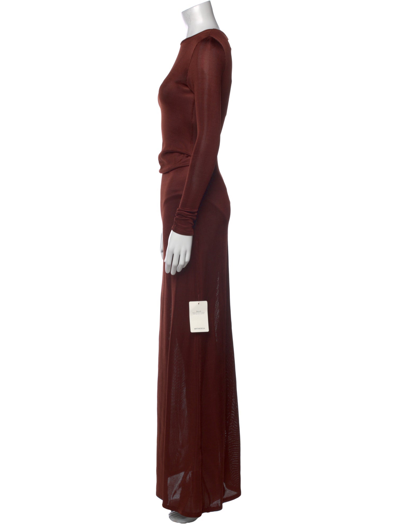 Tove Crew Neck Long Dress w/ Tags