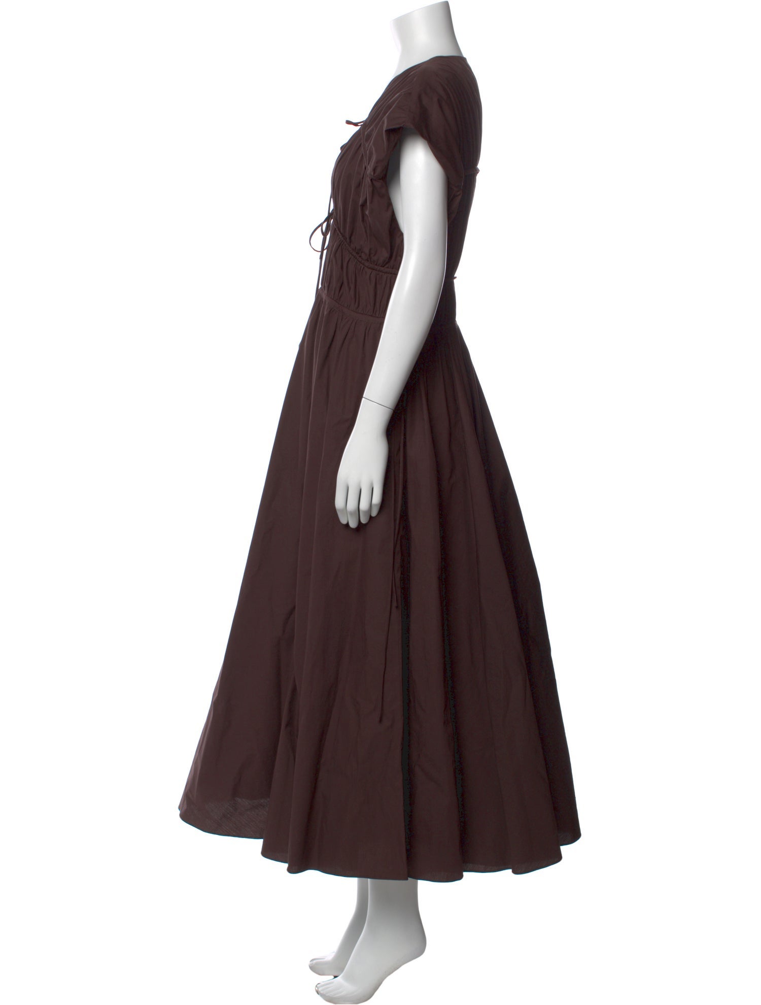 midi burgundy sequin dress Dorothy with Detachable Cape – Frock and Frill Aje Juniper Strapless Faux 100% polyester Fit Type men's moccasins Color:BLACK-COTSLUB