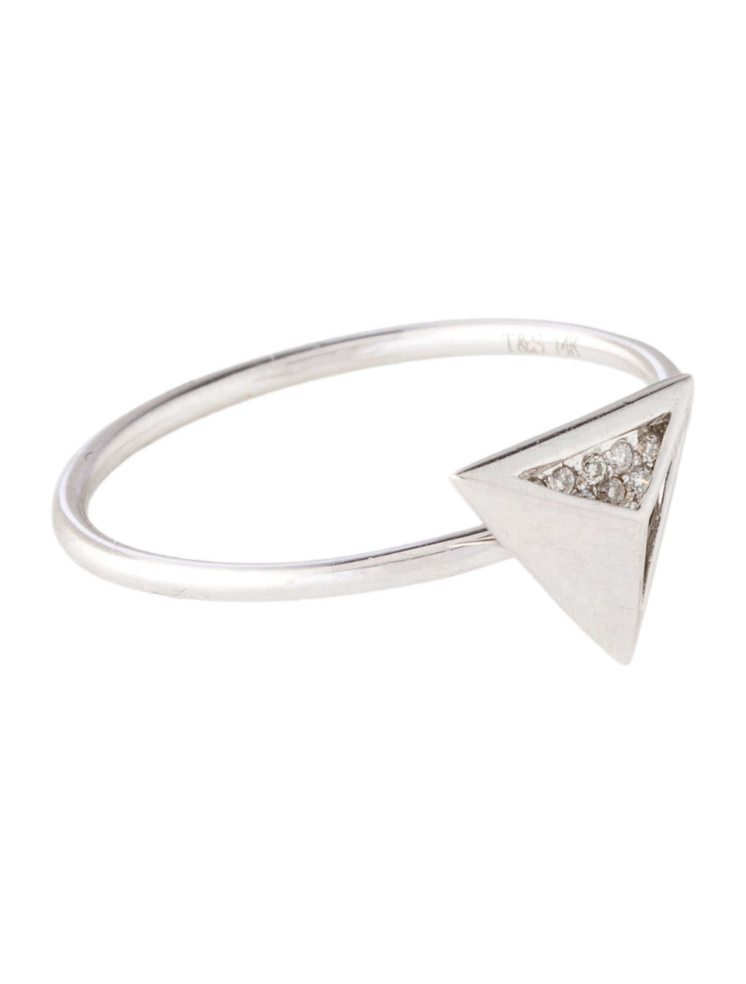 Tara Pearls 14K Diamond Geometric Cocktail Ring