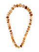 Trianon 18K Agate & Citrine Bead Strand Necklace