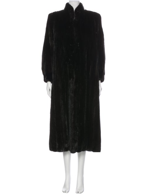 Coat Fur Coat Black