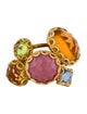 Stambolian 18K Multi-Color Cocktail Ring