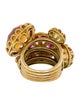 Stambolian 18K Multi-Color Cocktail Ring