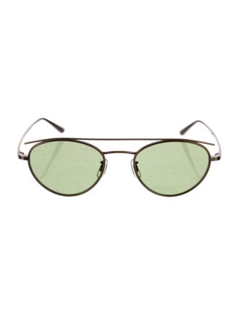 The Row x Oliver Peoples Aviator Tinted Sunglasses