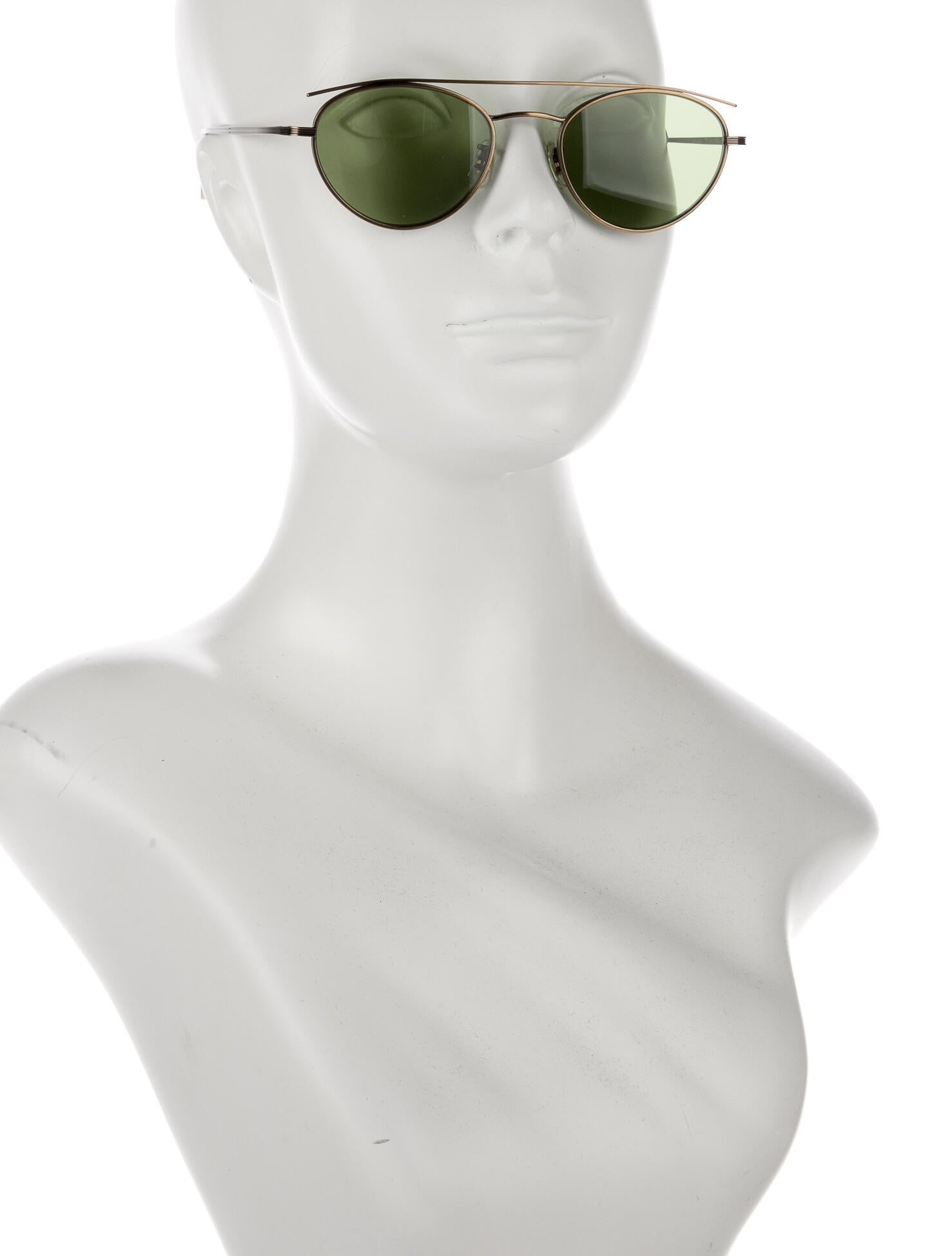 The Row x Oliver Peoples Aviator Tinted Sunglasses