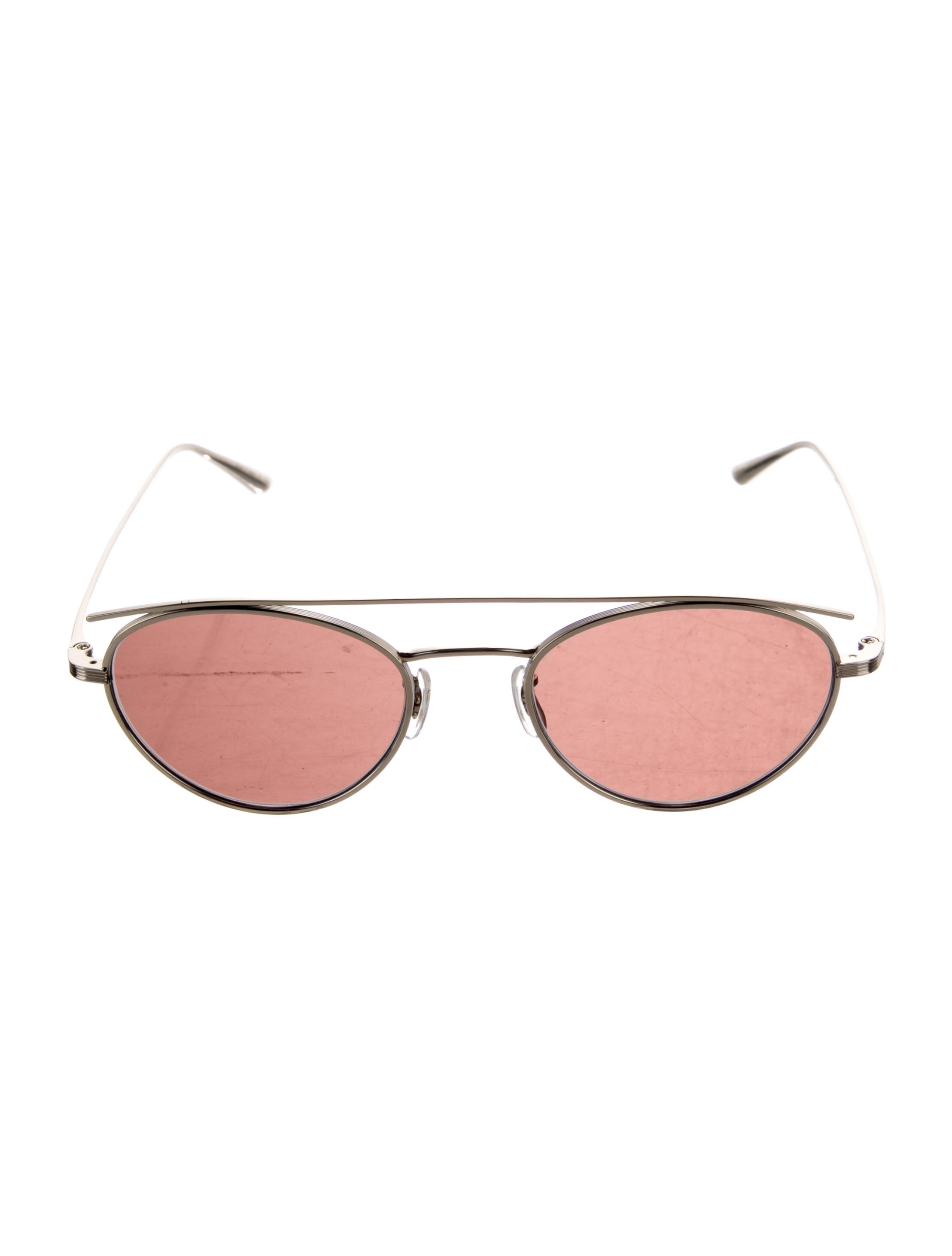 oliver peoples × The Row The Row x Oliver Peoples Hightree Round Sunglasses - Gold