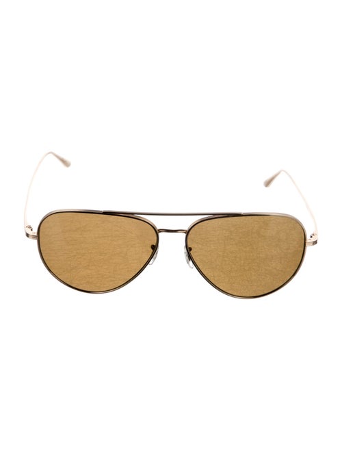 The Row x Oliver Peoples Aviator Tinted Sunglasses