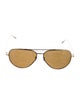 The Row x Oliver Peoples Aviator Tinted Sunglasses