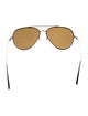 The Row x Oliver Peoples Aviator Tinted Sunglasses