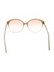 The Row x Oliver Peoples Round Gradient Sunglasses