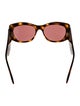 The Row x Oliver Peoples Square Tinted Sunglasses