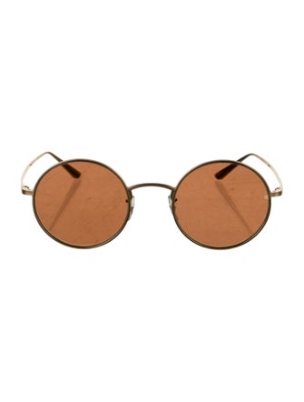 The Row x Oliver Peoples After Midnight Round Sunglasses