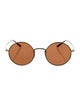 The Row x Oliver Peoples After Midnight Round Sunglasses