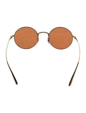 The Row x Oliver Peoples After Midnight Round Sunglasses