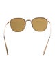 The Row x Oliver Peoples Square Tinted Sunglasses