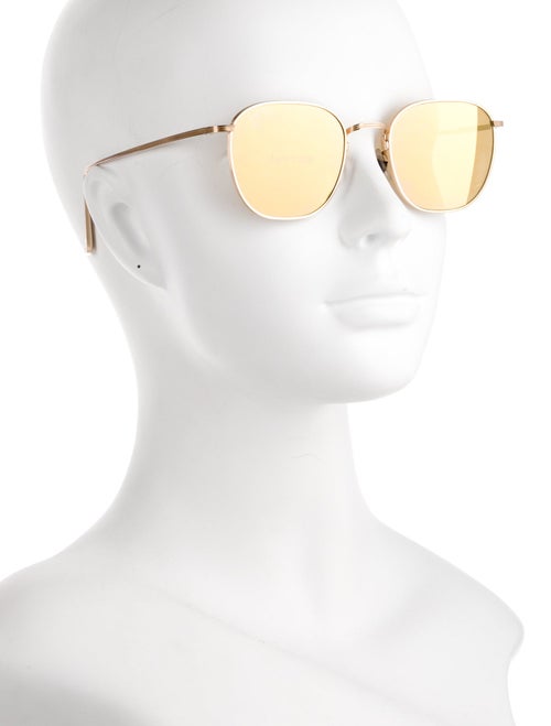 The Row x Oliver Peoples Square Tinted Sunglasses