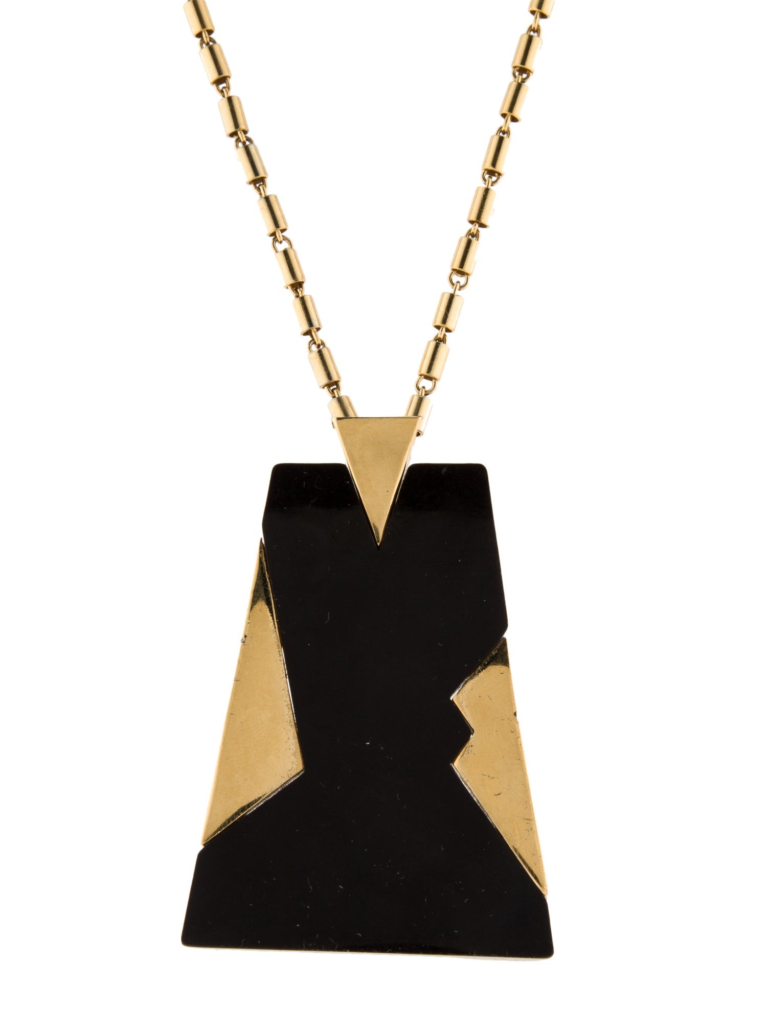 Trifari Resin Pendant Necklace