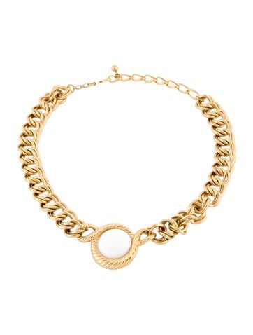 Trifari Collar Resin Necklace