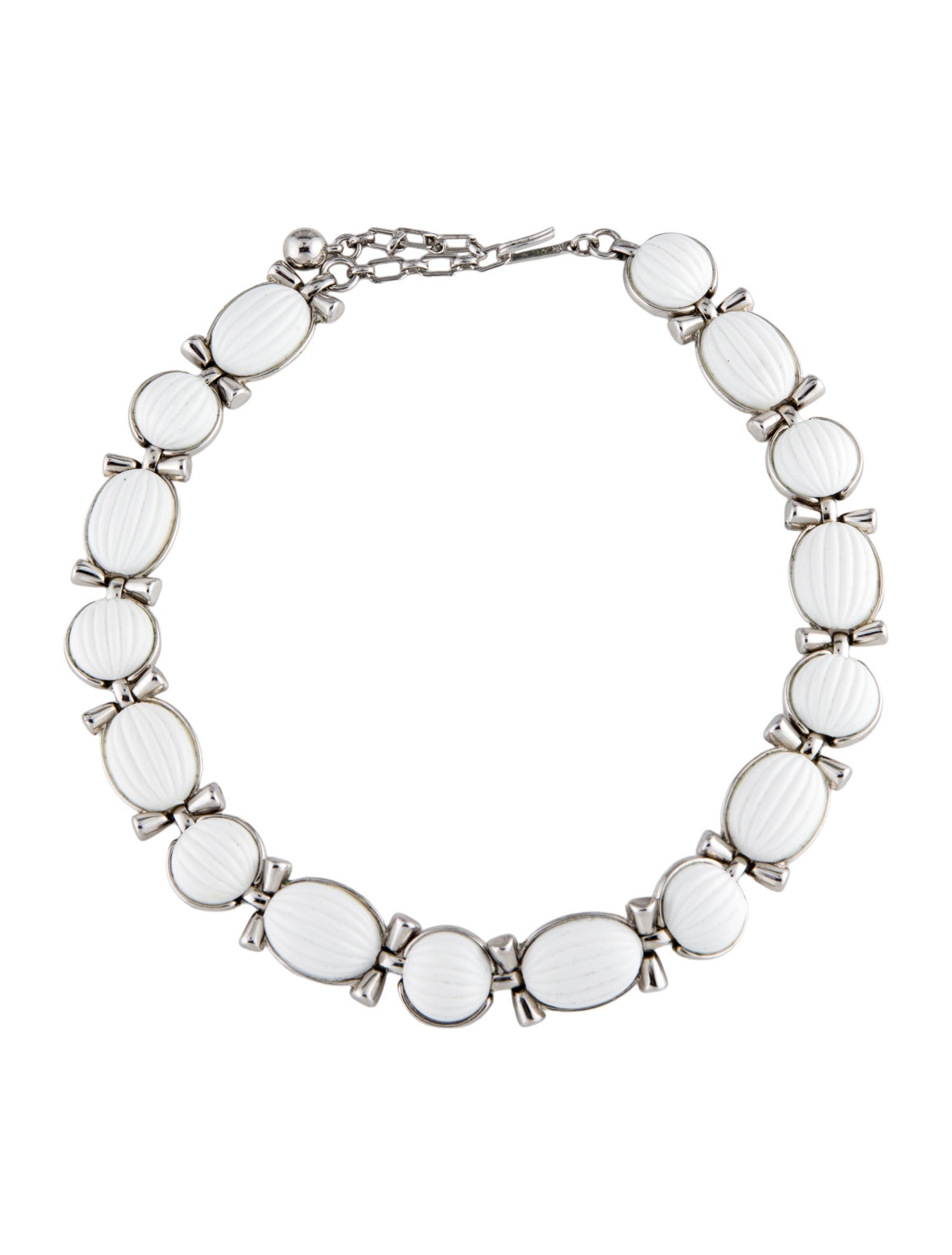 Trifari Resin Collar Necklace