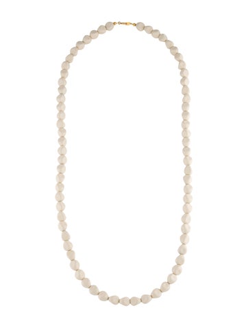 Trifari Bead Strand Enamel Necklace