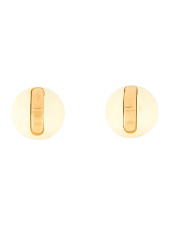 Trifari Resin Clip-On Earrings