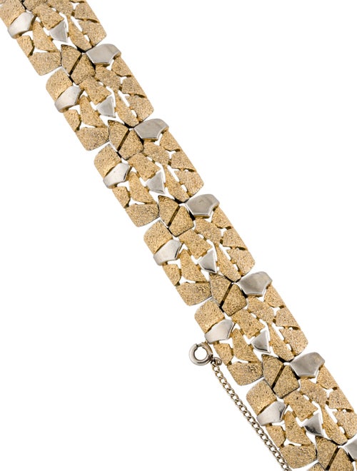 Trifari Trifari Nugget Link Bracelet