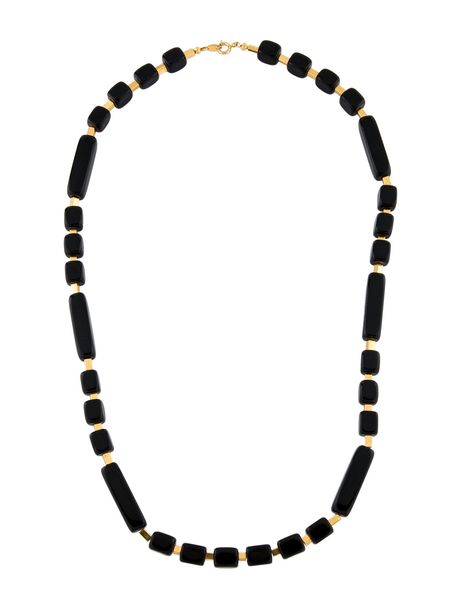 Trifari Resin Bead Strand Necklace
